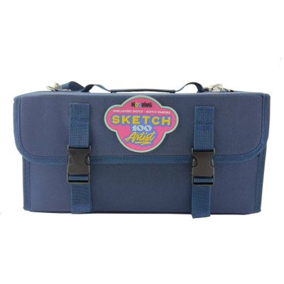 Marcadores Sketch Artist en estuche x100 colores Mooving