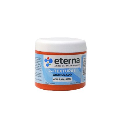 Texturizador granulado Anaranjado x200 ml Eterna