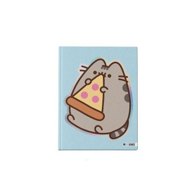 Cuaderno 16x21 cm tapa dura Pusheen x 48 hojas rayado Mooving