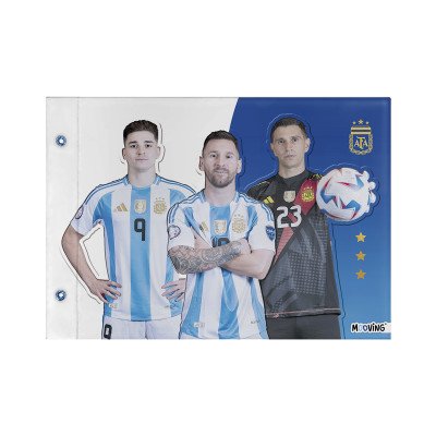 Carpeta Nº 5 de dibujo AFA Selección con cordón Mooving