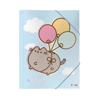 Carpeta Oficio 3 Solapas Pusheen I Mooving