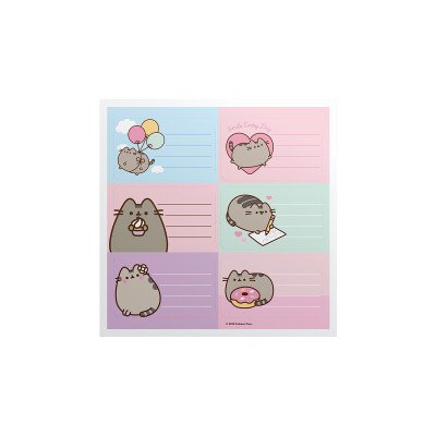 Etiquetas Autoadhesivas Pusheen x12 unidades Mooving