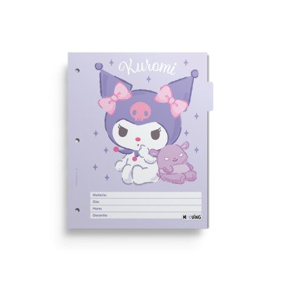 Set de Separadores Nº 3 Kuromi x6 materias Mooving