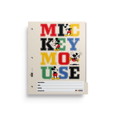 Set de Separadores Nº 3 Mickey & Friends x6 materias Mooving