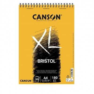 Block A5 de 180 gramos Ilustracion XL Bristol x50 hojas Canson