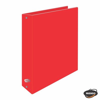 Carpeta 3 anillos 40 mm Bold rojo colores clásicos Rideo