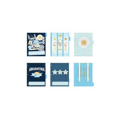 Separadores N°3 Fanatic para 6 materias FW