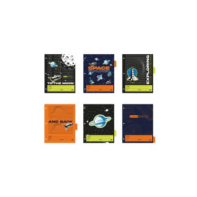 Separadores N°3 Space para 6 materias FW