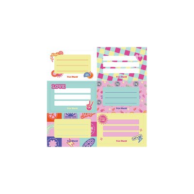 Etiquetas Shine blíster x12 unidades FW