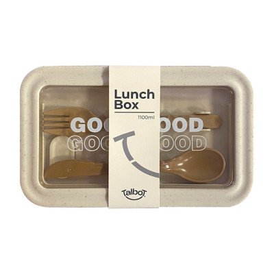 Contenedor hermético rectangular Eco 1100 ml Talbot