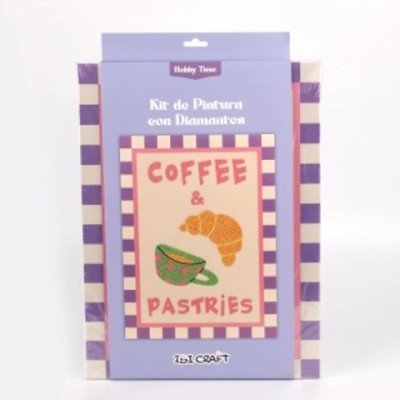 Kit Pintura de diamantes Coffee Ibicraft