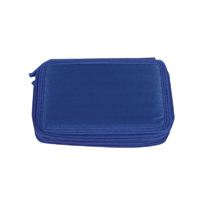 Canopla 3 pisos lisa azul Olami