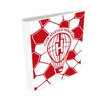 Carpeta 3 anillos 40 mm cartone Huracán Papiens