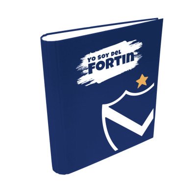 Carpeta 3 anillos 40 mm cartone Vélez Sársfield Papiens