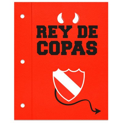 Carpeta N°3 cartone Independiente dos tapas Papiens