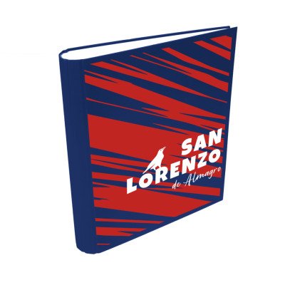 Carpeta 3 anillos 40 mm cartone San Lorenzo Papiens