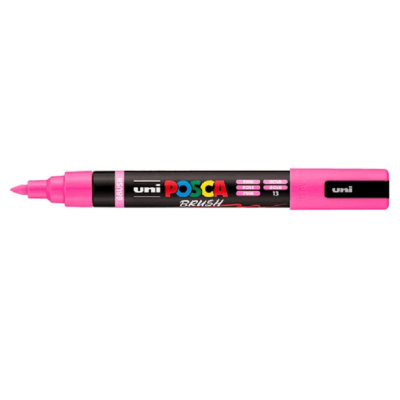 Marcador Posca PC-5BR Rosa Punta pincel Uni