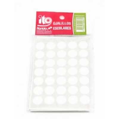 Plancha de ojalillos adhesivos
