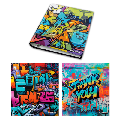 Carpeta 3 anillos de 40 mm cartone Free Art Asamblea