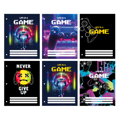 Separadores N°3 Game x6 materias Onix