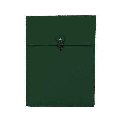 Portapapeles A4 Urban verde amazonia de cuero reciclado Vacavaliente