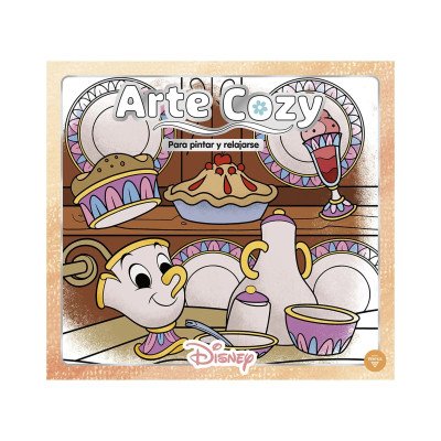 Libro para Pintar Cozy Disney Taza x64 páginas Editorial Vértice