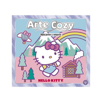 Libro para Pintar Cozy Hello Kitty Montaña x64 páginas Editorial Vértice