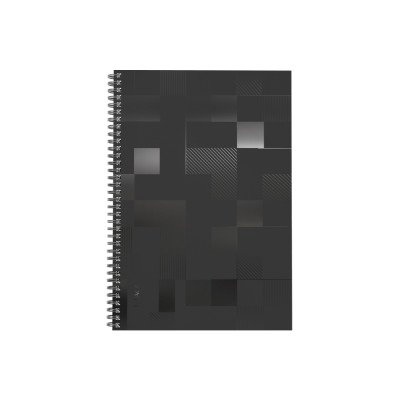 Cuaderno A4 tapa semirrígida B-Pack Black modern x80 hojas rayado B-Pack