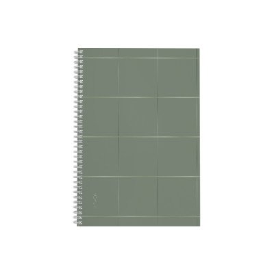 Cuaderno A4 tapa semirrígida B-Pack Urban green x80 hojas rayado B-Pack