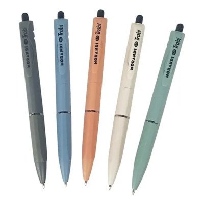 Bolígrafo 1 mm retráctil Morandi tinta azul Trabi