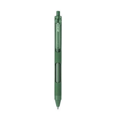Roller Gel 0,7 mm Zoox Green tinta negro Talbot
