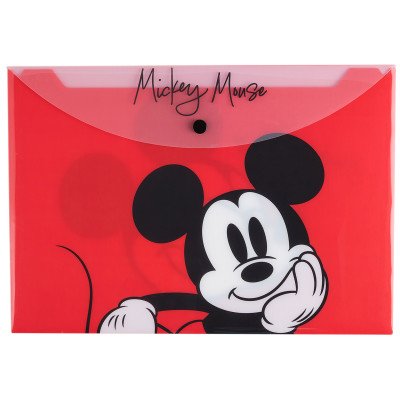 Sobre A4 con botón Mickey Mouse Mooving