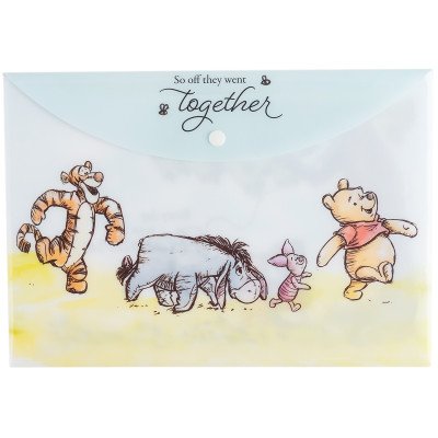 Sobre A4 con botón Winnie The Pooh Mooving