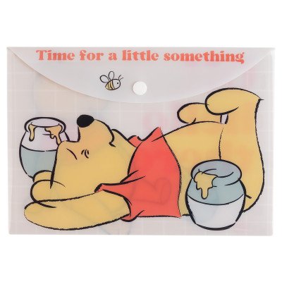 Sobre A5 con botón Winnie The Pooh Mooving