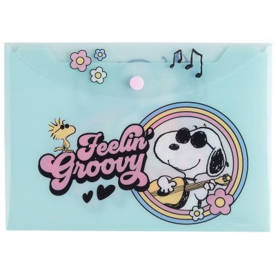 Sobre A5 con botón Snoopy Mooving