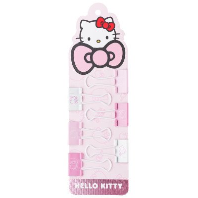 Binder Clips 25 mm x6 unidades Hello Kitty Mooving