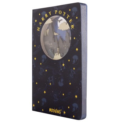 Cuaderno 14x21 cm Magic layers Harry Potter x70 hojas rayadas Mooving