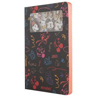 Cuaderno 14x21 cm Magic layers Mickey & friends x70 hojas rayadas Mooving