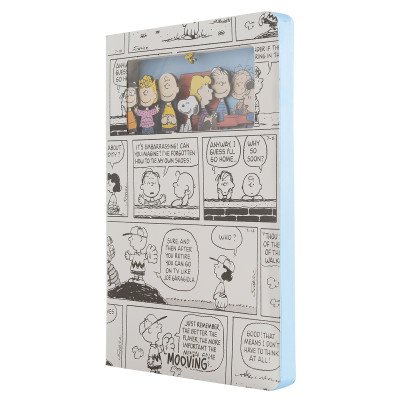 Cuaderno 14x21 cm Magic layers Snoopy x70 hojas rayadas Mooving