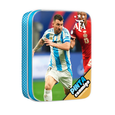 Lata Pinta Conmigo AFA (Messi) Editorial Vértice