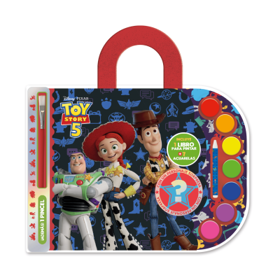 Blister de Acuarelas Toy Story 5 Editorial Vértice