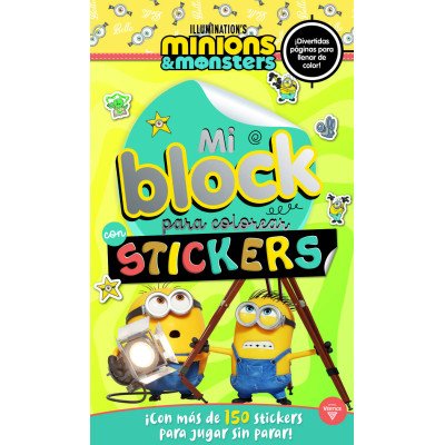 Mi Block +stickers Minions 3 Editorial Vértice