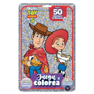 Flow Pack Juega y Colorea Toy Story 5 Editorial Vértice