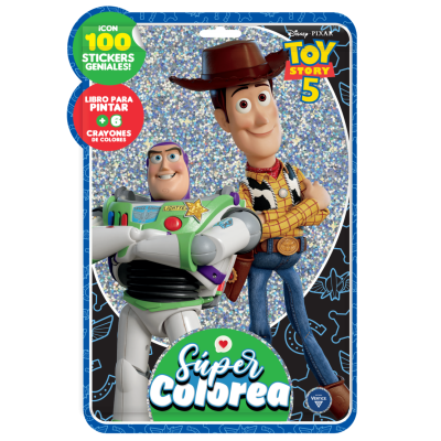 Flow Pack Super Colorea Toy Story 5 Editorial Vértice