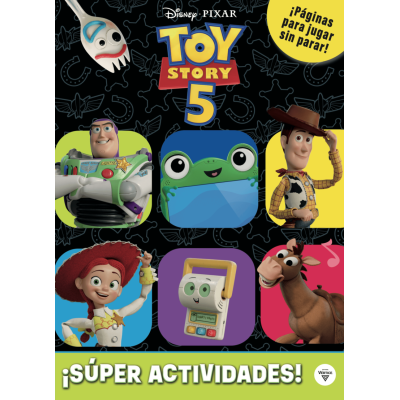 Libro de Super Actividades para Pintar x24 páginas Toy Story 5 Editorial Vértice
