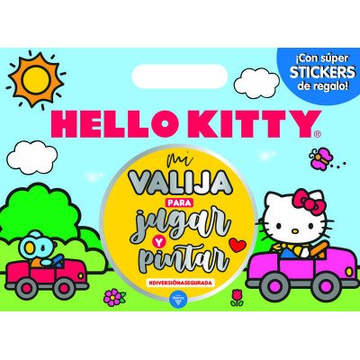 Valija Actividades para Pintar x32 páginas Hello Kitty Editorial Vértice