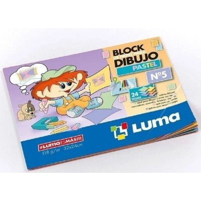 Block Nº5 pastel x24 hojas Luma