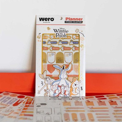 Stickers Planner x24 unidades Winnie the Pooh Wero