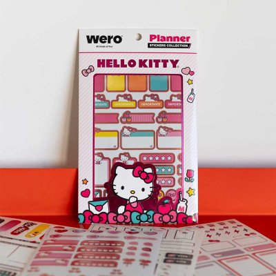 Stickers Planner x24 unidades Hello Kitty Wero
