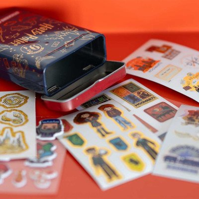 Stickers en lata x8 planchas Harry Potter Wero
